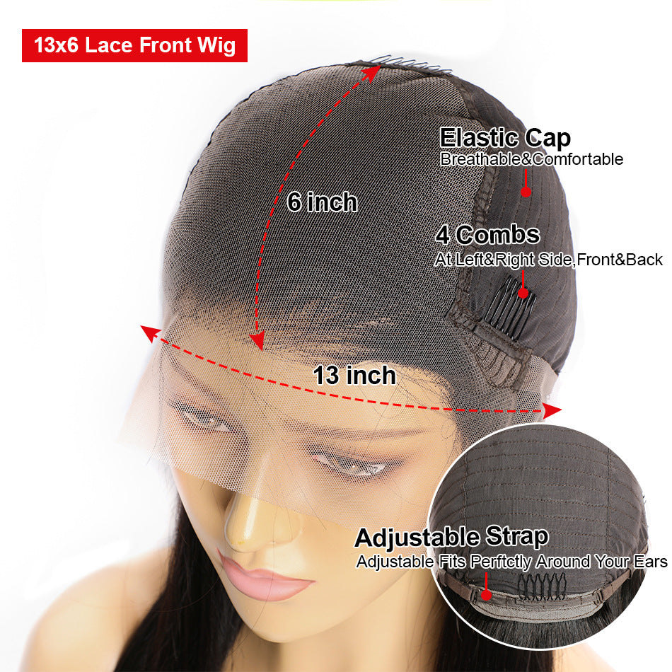 Lumière 9A Virgin Lace Wig – Silk Straight Collection