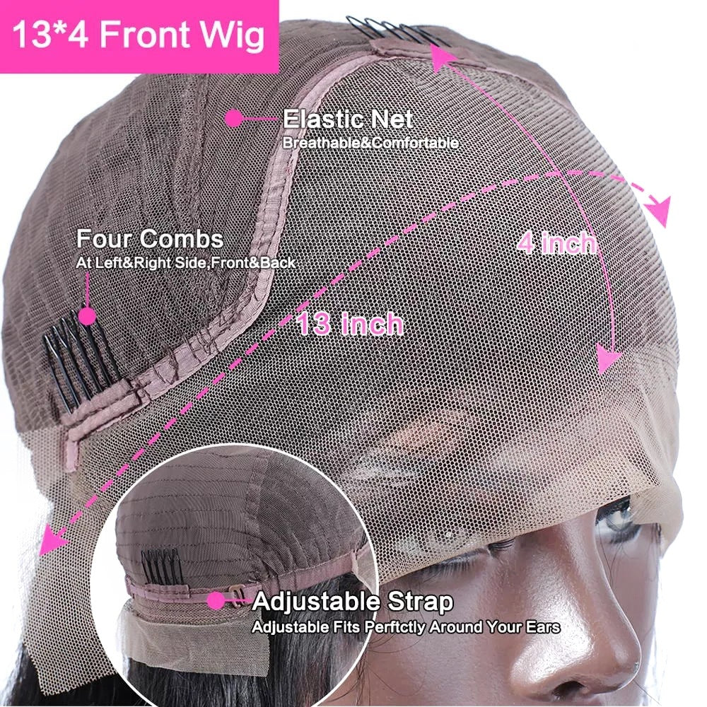 Luxury Curly Lace Front Human Hair Wig