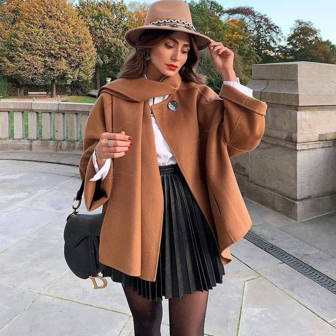 Valencia Draped Knit Mini Skirt – Winter Muse Collection