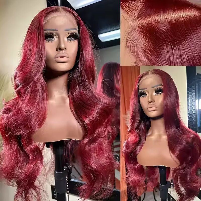 13×6 HD Lace Front Luxury Human Hair Wig