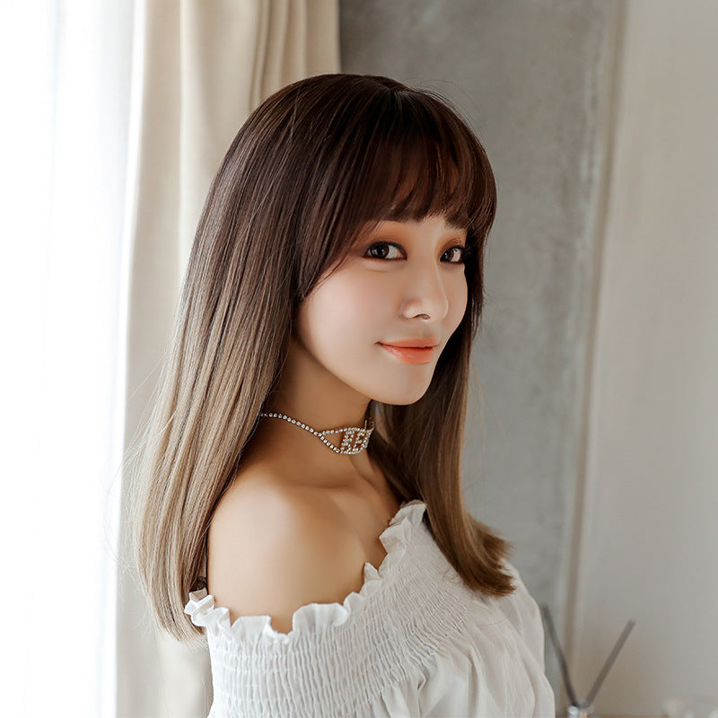 Long Silky Straight Premium Fiber Wig