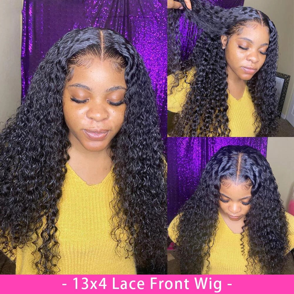 Luxury Curly Lace Front Human Hair Wig