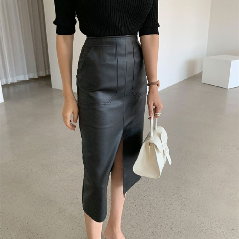 Monroe High-Slit Elegance Skirt