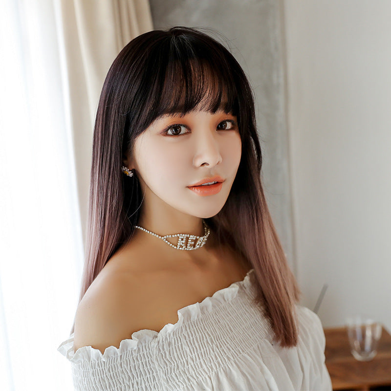 Long Silky Straight Premium Fiber Wig