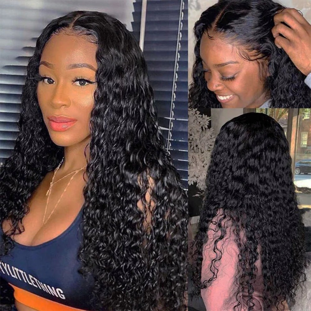 Luxury Curly Lace Front Human Hair Wig