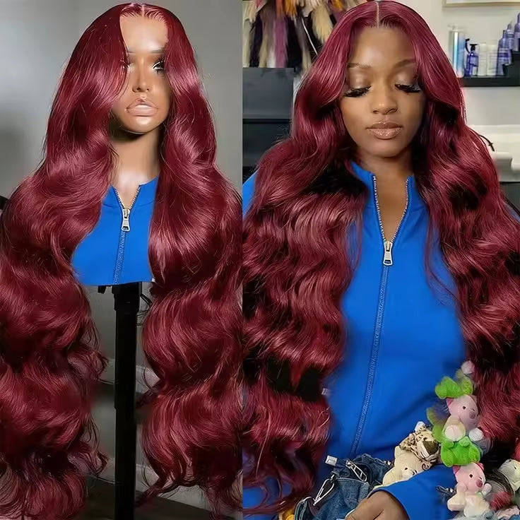 13×6 HD Lace Front Luxury Human Hair Wig