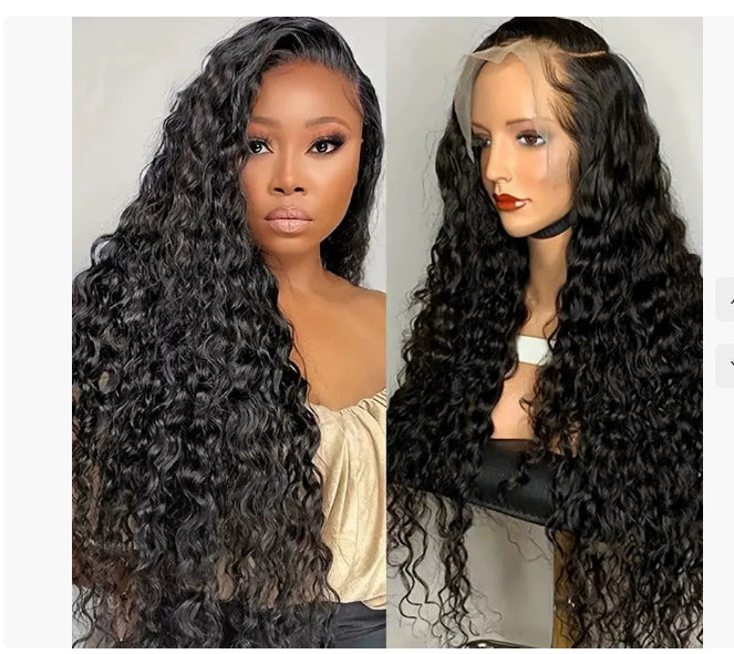 Luxury Curly Lace Front Human Hair Wig