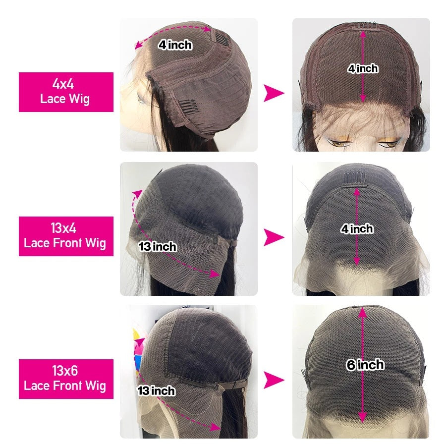 Lumière 9A Virgin Lace Wig – Silk Straight Collection