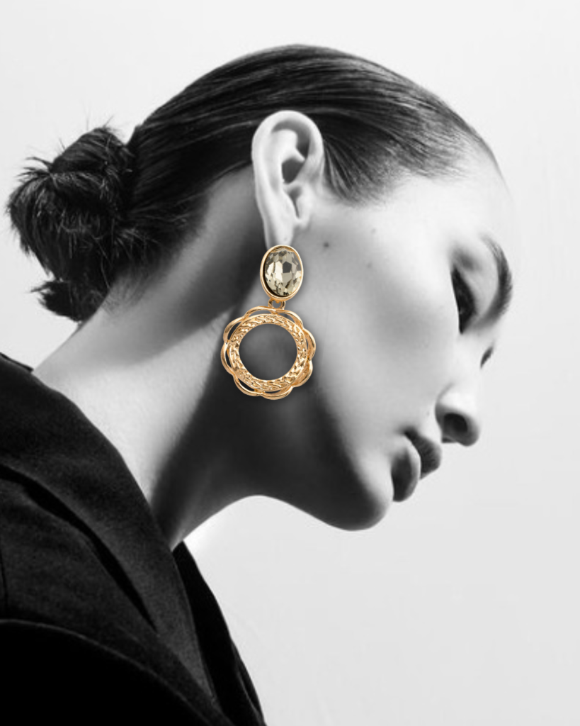 black white gold elegant jewelry store price promo instagram post